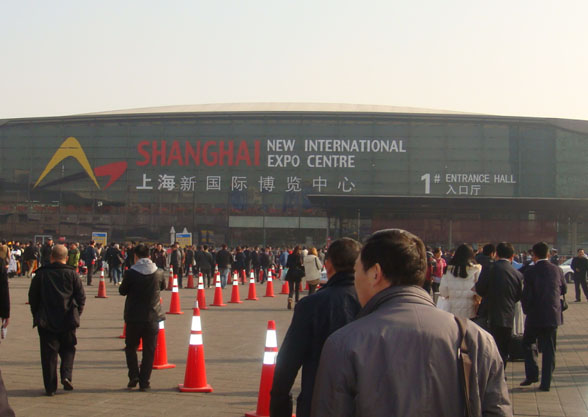 我公司参加2012年上海国际工程机械博览会